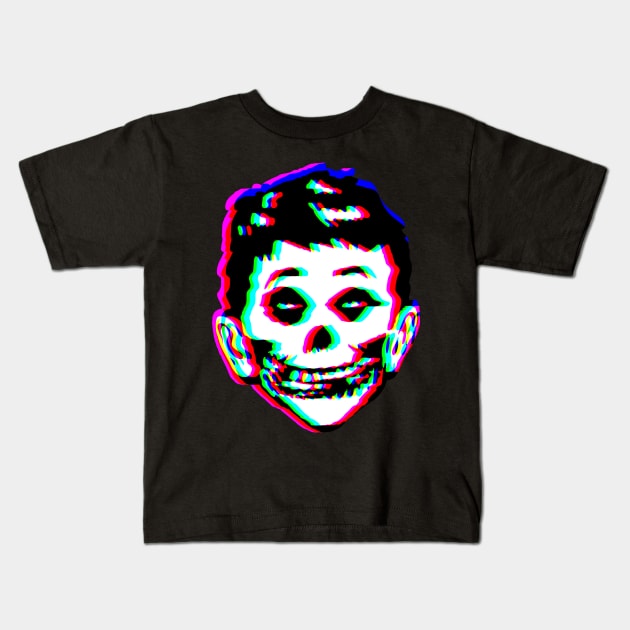 Mad Misfits Re-make Glitch Ver. Kids T-Shirt by chilangopride